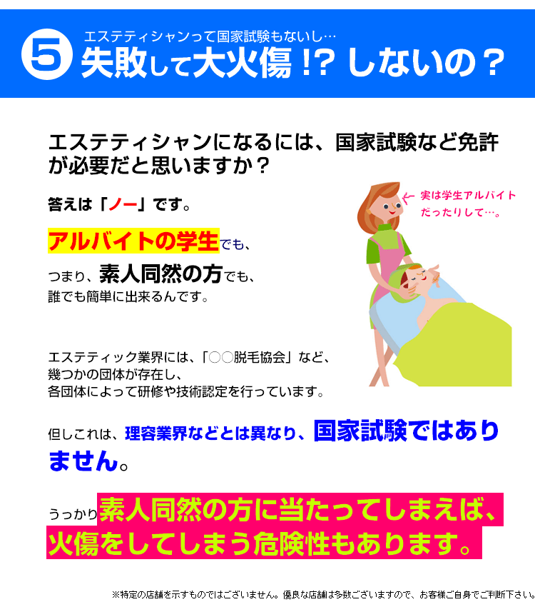 火傷の心配